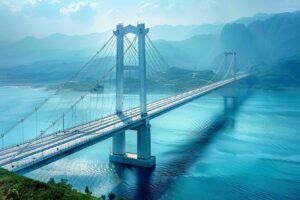 Le pont le plus long du monde : découvrez le pont du détroit de Qiongzhou en Chine de 89 kilomètres