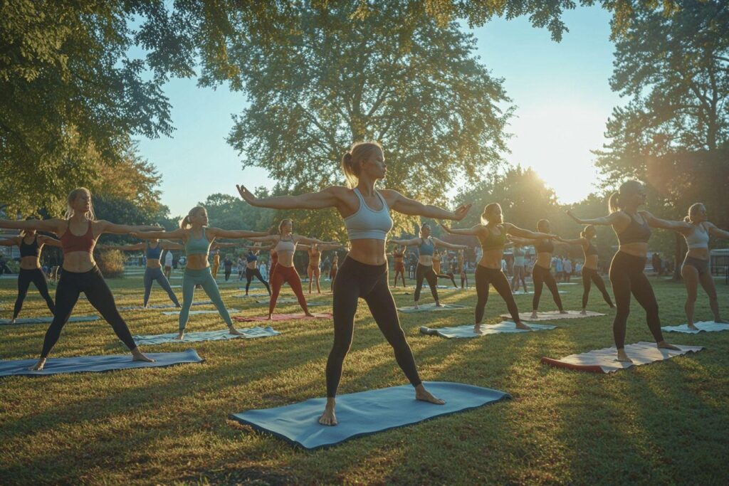 Les événements consacrés à la journée internationale du yoga