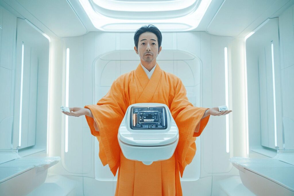 Qui a inventé les toilettes japonaise ?